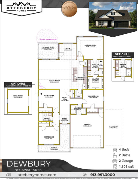 Dewbury DE1 V26.1 (854x480) Atteberry Homes, New Homes Olathe KS