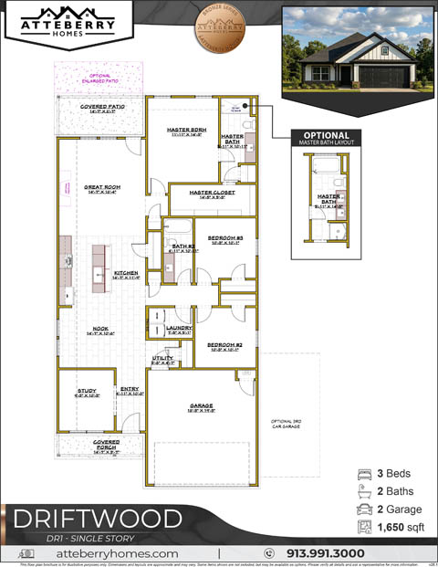 Driftwood DR1 V26.1 (854x480) Atteberry Homes, New Homes Olathe KS