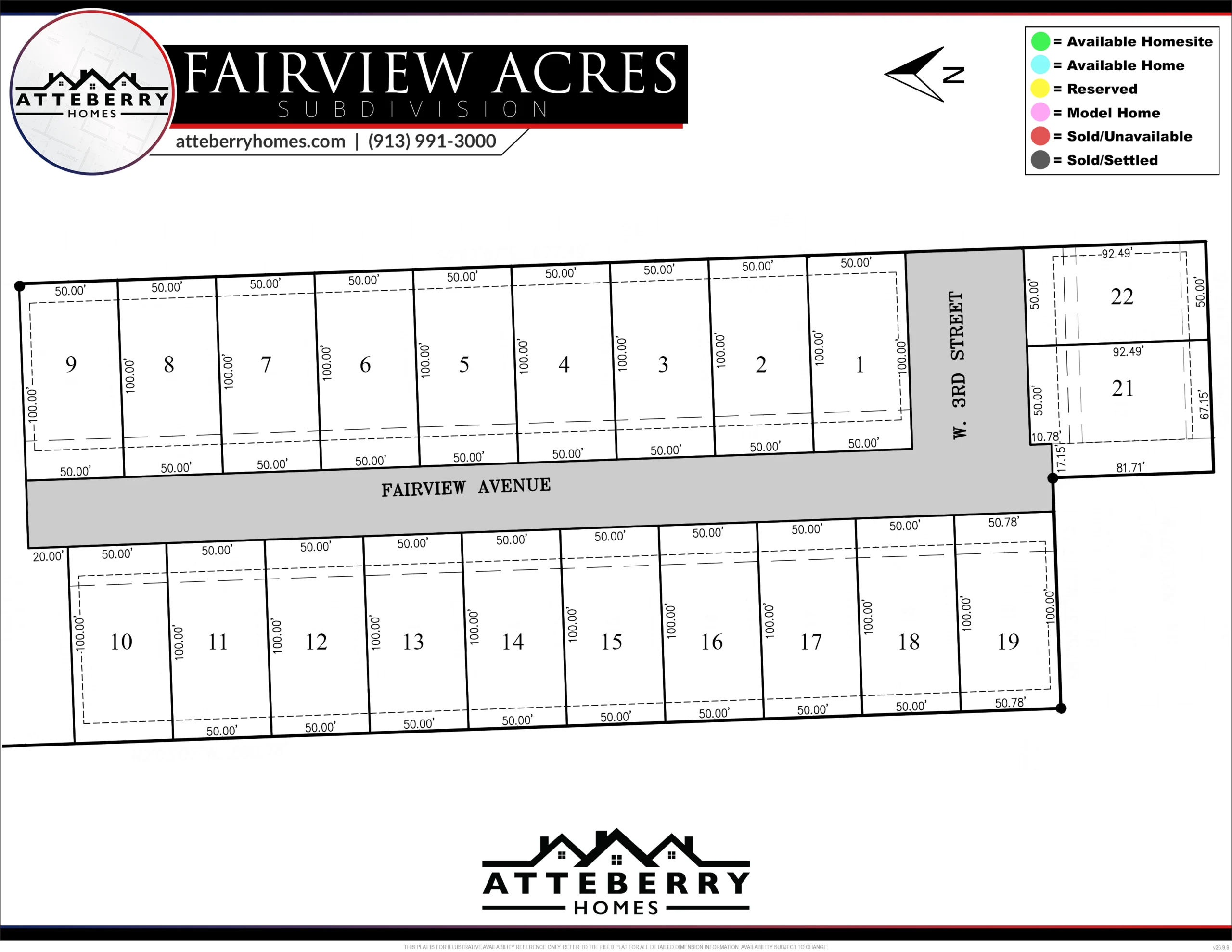 Fairview Acres Interactive Plat