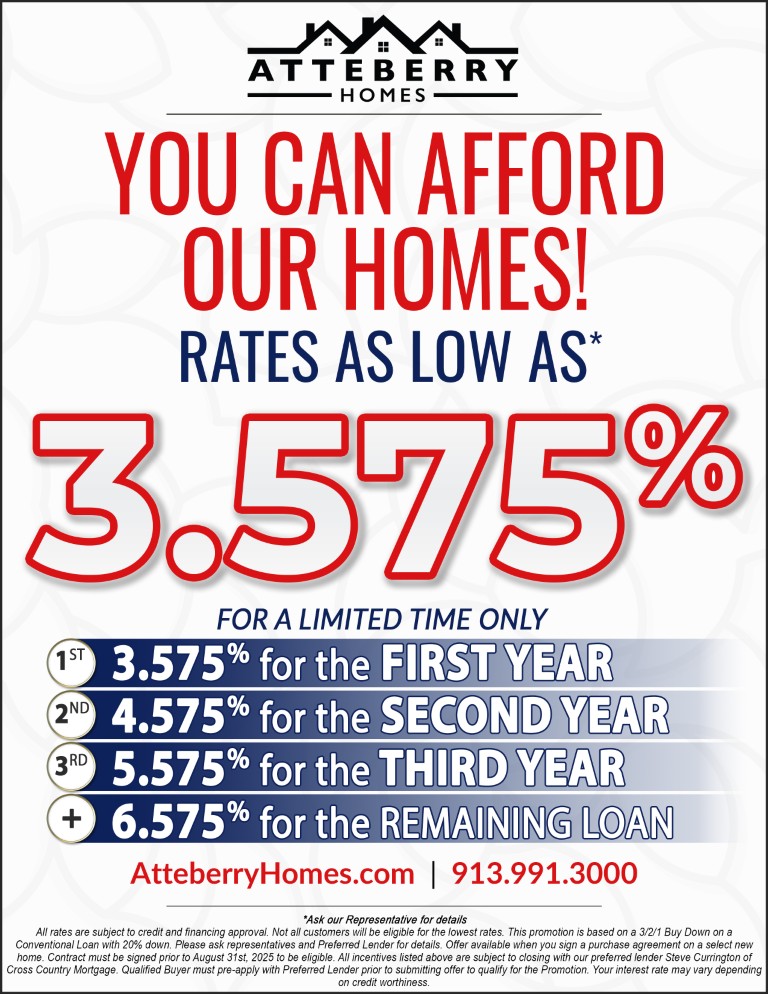 Incentive Atteberry Homes Flyer Image