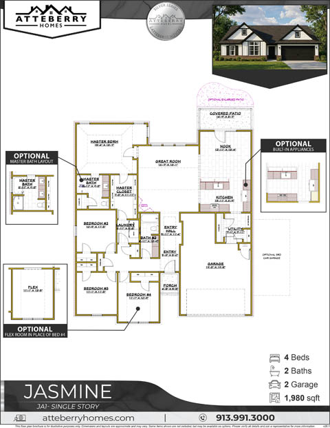 Jasmine JA1 V26.1 (854x480) Atteberry Homes, New Homes Olathe KS