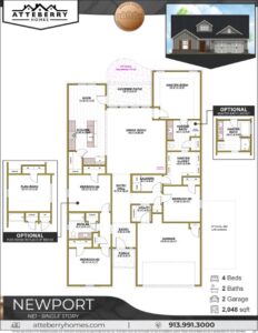 Newport NE1 V26.1 (854x480) Atteberry Homes, New Homes Olathe KS